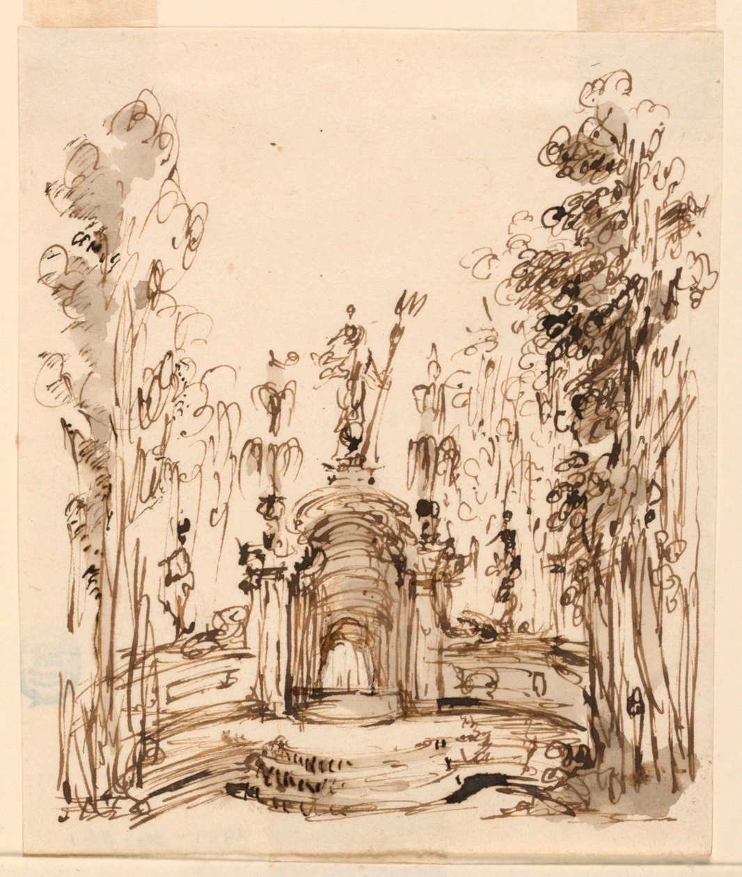 Fontana in un parco - Smithsonian Institution, Museum